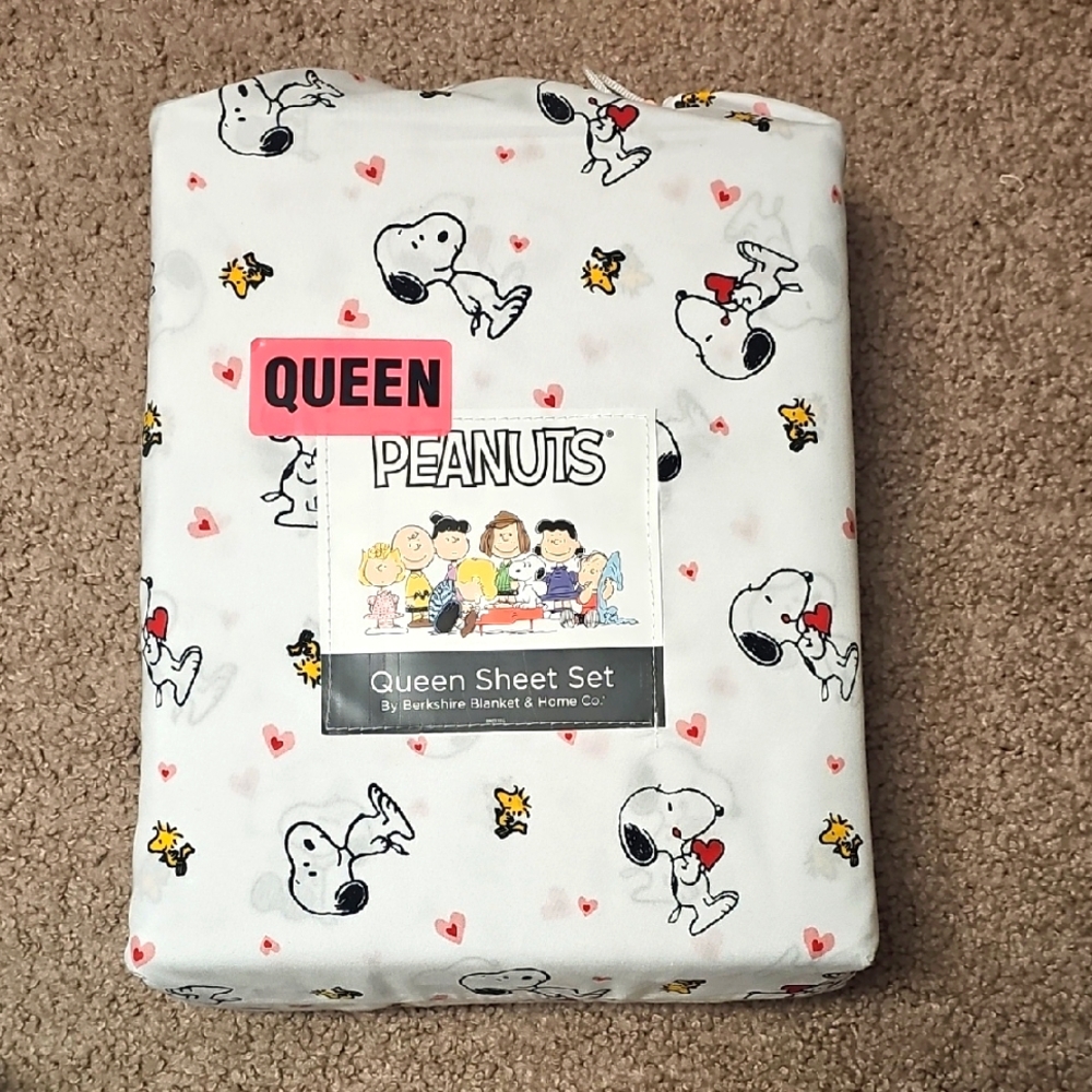 Peanuts Queen Sheet Set